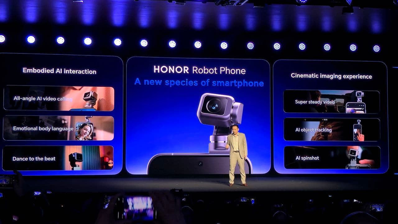 I got a glimpse of the Honor Robot Phone, and I'm stunned