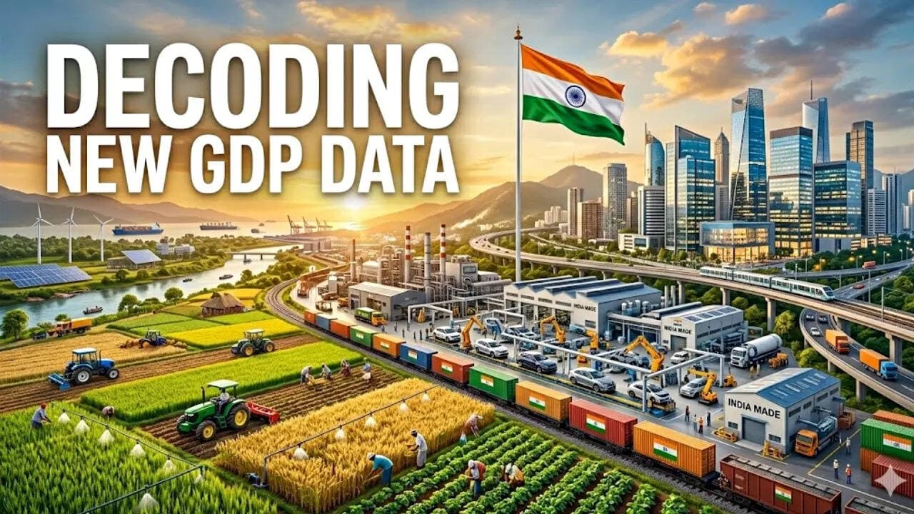 Decoding 7.8% GDP growth: What changes in the new series & what it tells us about India's road to becoming 3rd largest economy?