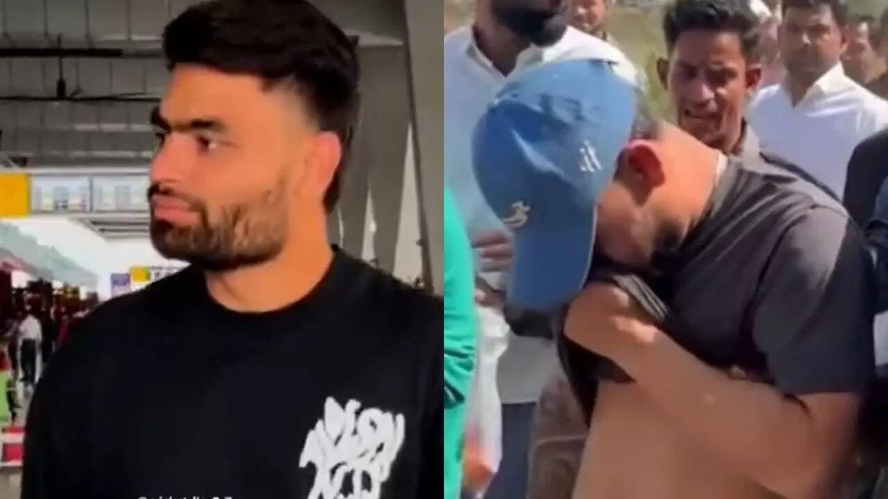 Watch: Grieving Rinku Singh spotted at Kolkata airport hours after father's funeral