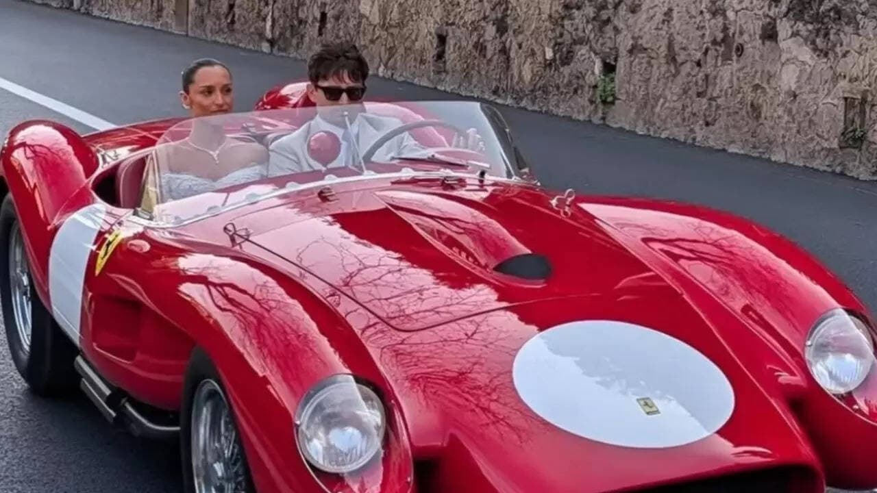 Charles Leclerc’s wife Alexandra Saint Mleux adopts new surname, shares first post after wedding