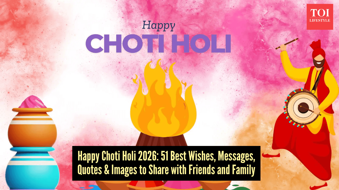 Happy Choti Holi 2026: 51 Best Holi Wishes, Messages, Quotes and Images to share with friends and family
