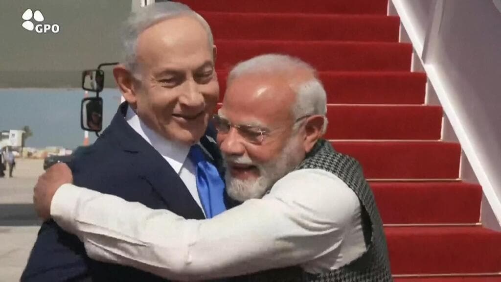 Access Asia - Ignoring the optics: Modi stands firmly by Netanyahu in Israel