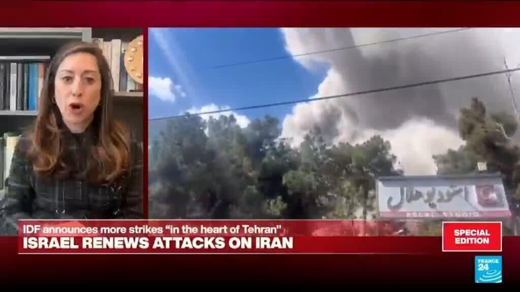 Israel renews its attacks on Iran with more strikes in the capital, Tehran