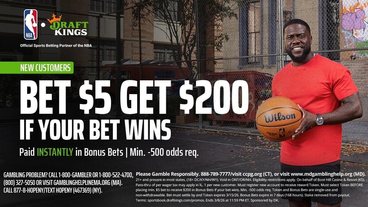 Use DraftKings promo code to get $200 bonus bets by targeting Thunder-Nuggets, Michigan-Illinois on Friday