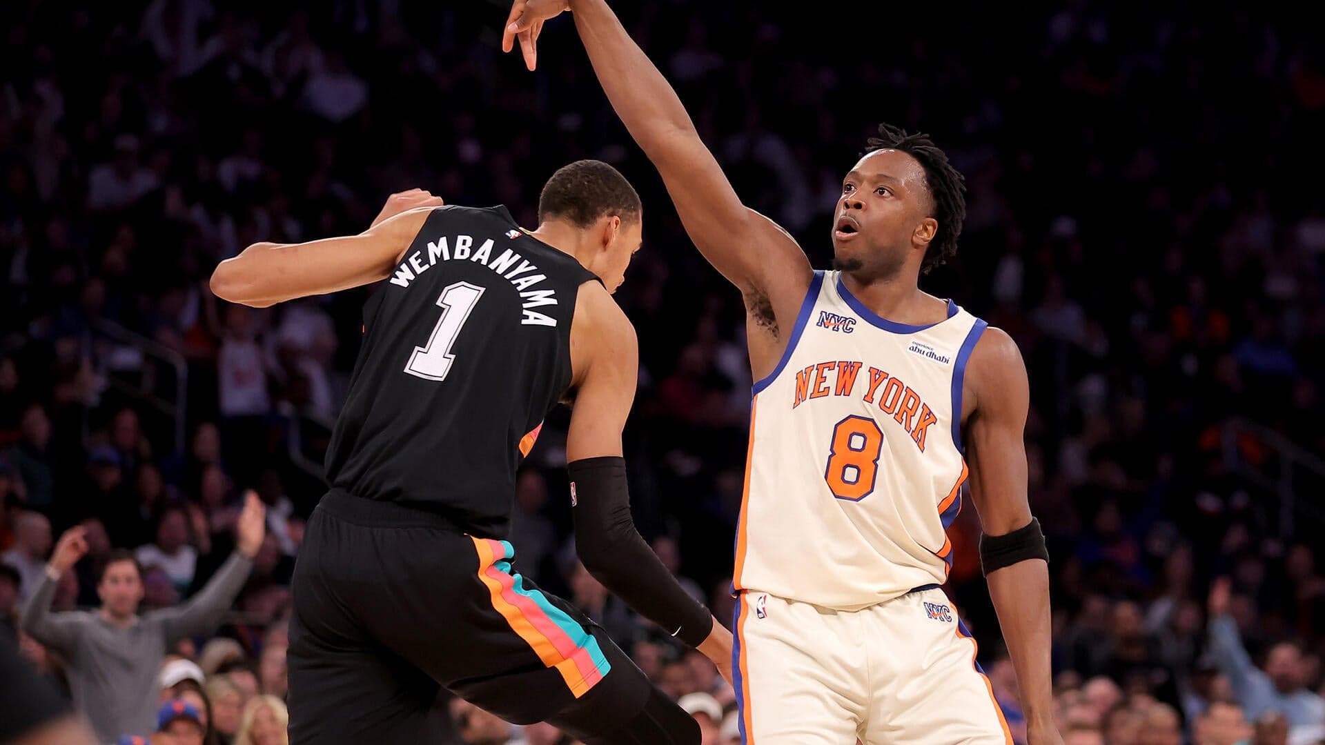 Knicks end Spurs' 11-game winning streak with stifling defensive performance that's becoming more common